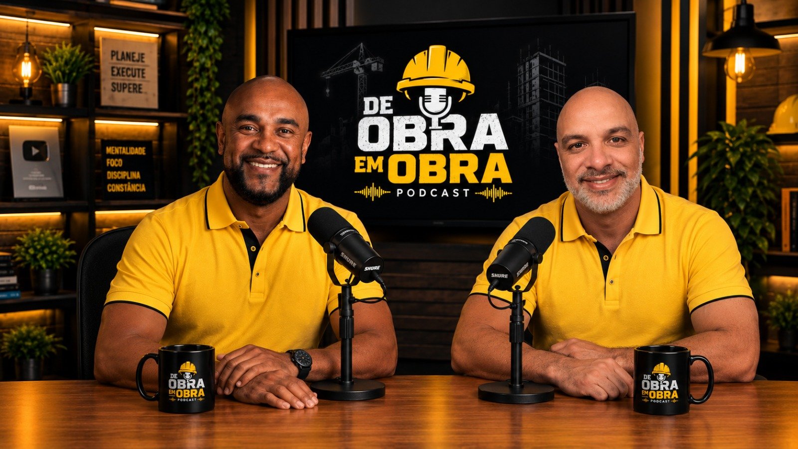 Apresentadores do De Obra em Obra